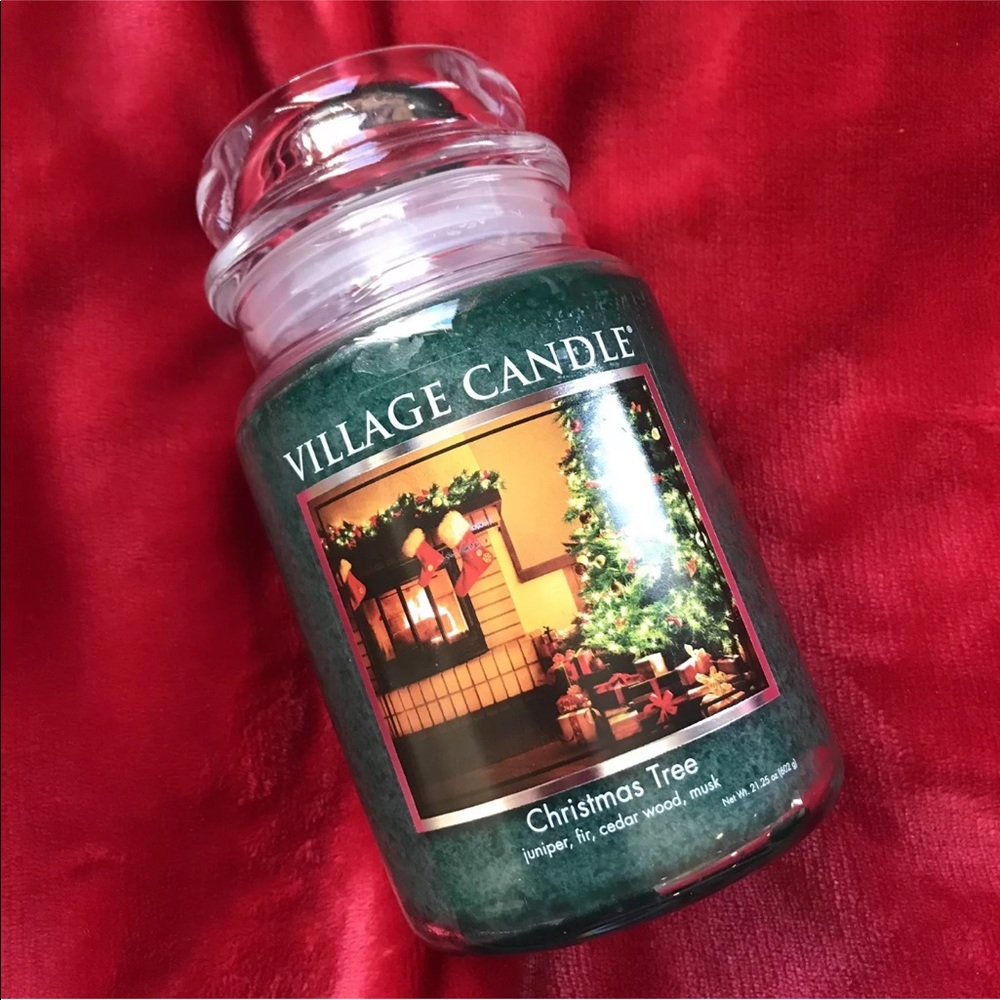 Christmas Tree Holiday Scented Jar Candle